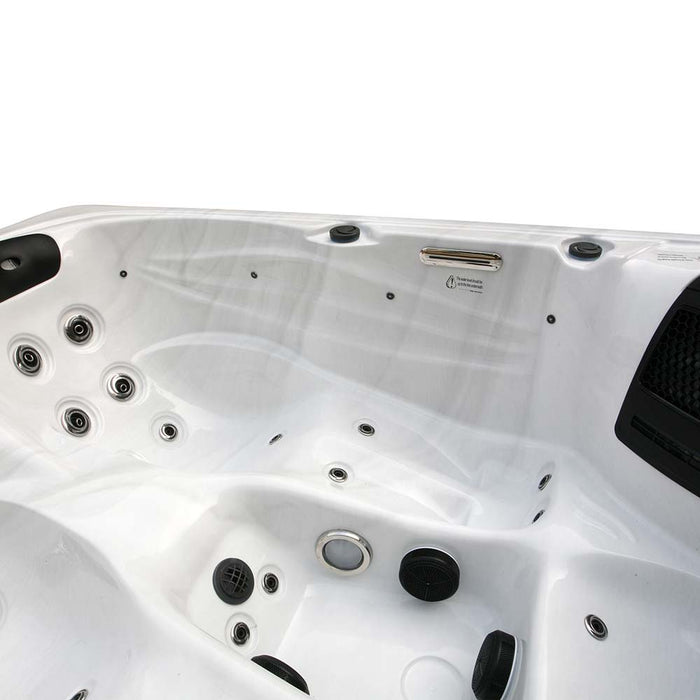 Whirlpool Vitaal extérieur, 32 jets de massage, éclairage, escaliers et couverture thermique, 3 personnes