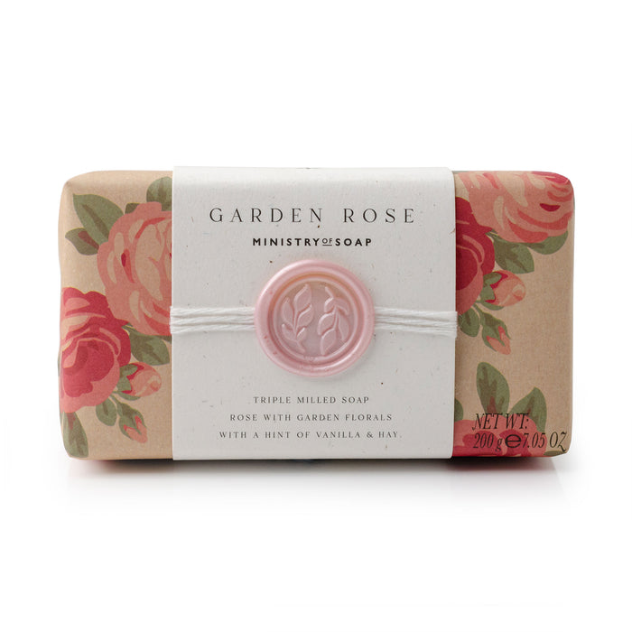 Soap Piece Ministère du savon - Garden Rose, 200g