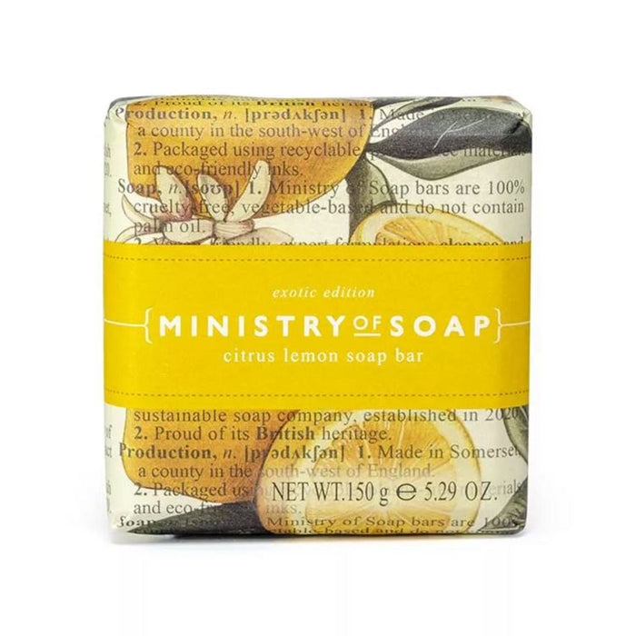 Seifenstück Ministry of Soap - Zitrusfrüchte, 150g