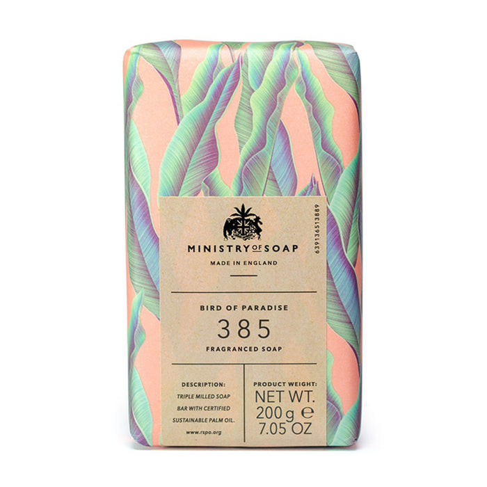 Forêt pluviale naturel - Ministère de savon du savon - Bird of Paradise, 200g