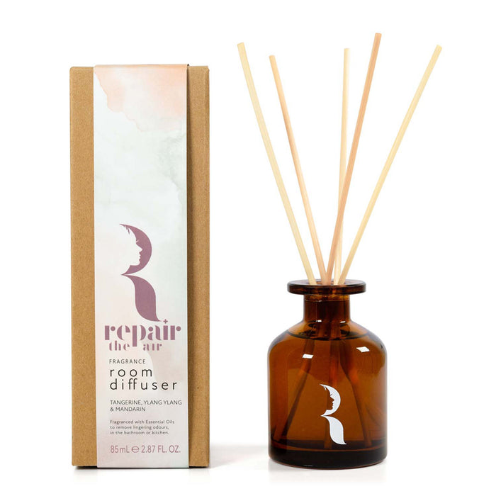 Diffuseur à anche Réparer l'air - Ylang Ylang & Mandarine, 85 ml