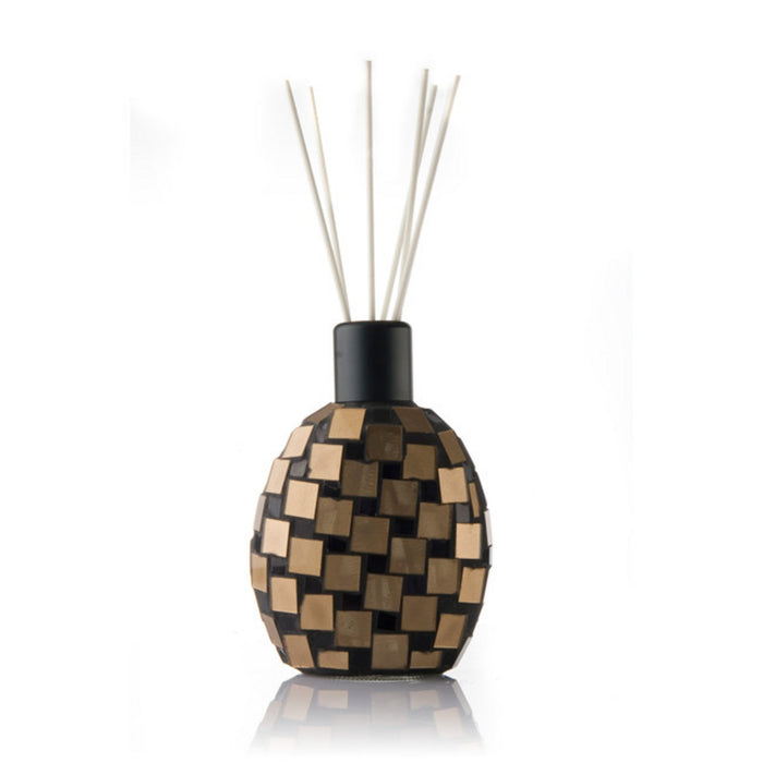 Reed Diffuseur Vogel Free - Mosaic Glass Gold, 11x6.5x16cm