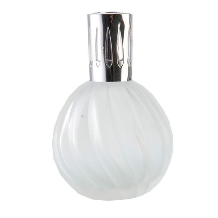 Fragrance Diffuseur LAMPE BOID VERRE STRIDUCTE SUR LE BLANC, 15X10CM