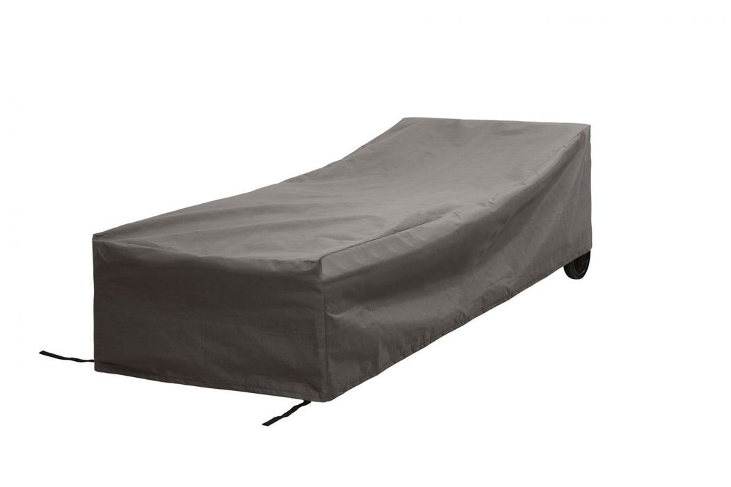 Couverture de protection professionnelle pour les chaises longues 200x75x40cm - Gris clair