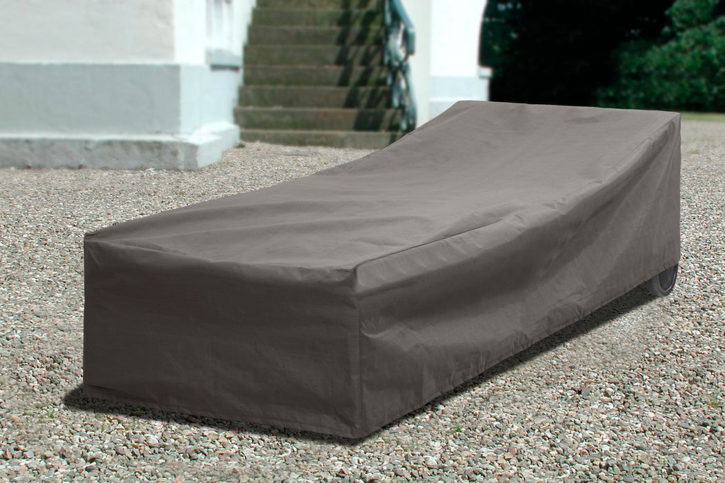 Couverture de protection professionnelle pour les chaises longues 200x75x40cm - Gris clair