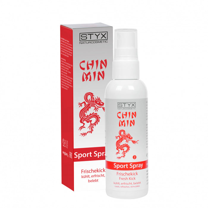 Chin Min Sport Spray - Plus de puissance et revigorant, 100 ml