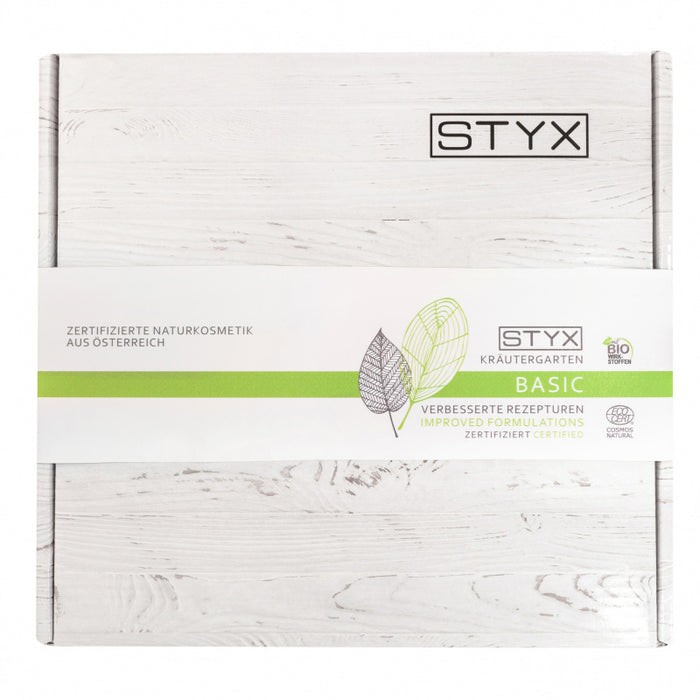 Geschenkbox Kräutergarten BASIC Gesichtscreme und Reinigungsmilch