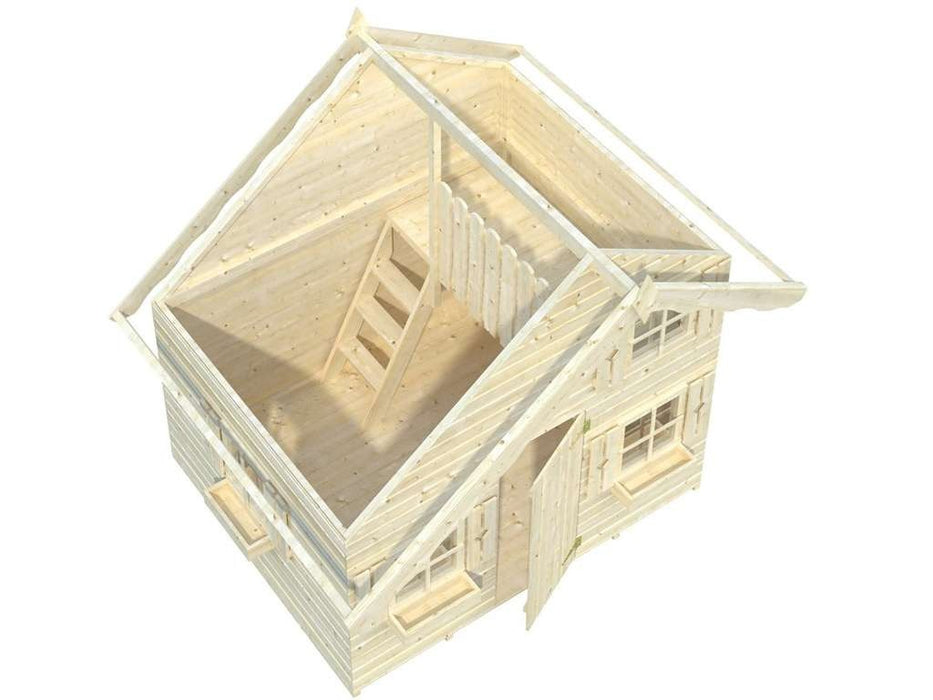 Spielhaus Children's Play House 'Night' Natural, 220x180x230cm (bxtxh)