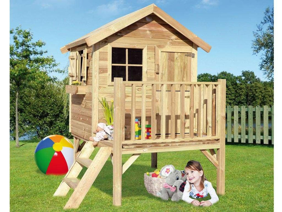 Spielhaus Children's Play House 'Laugh L', 154.5x186x213.5cm (bxtxh)