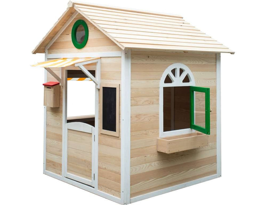 Spielhaus Children's Play House 'Kylie' peint de manière transparente, 140x140x161cm (bxtxh)