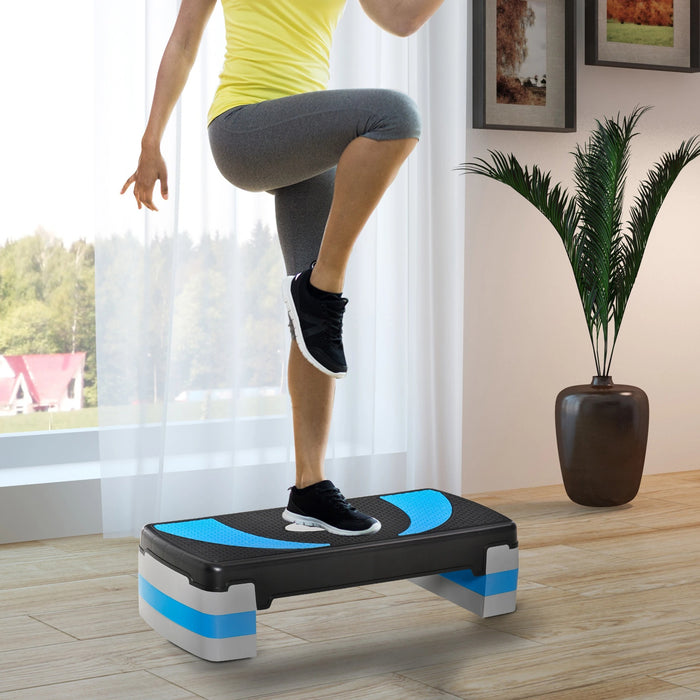 Aerobic Stepper 3 stadi regolabile, 80x31x20cm