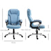 Bürostuhl Computerstuhl höhenverstellbar ergonomisch Hellblau, 66x75x110-120cm