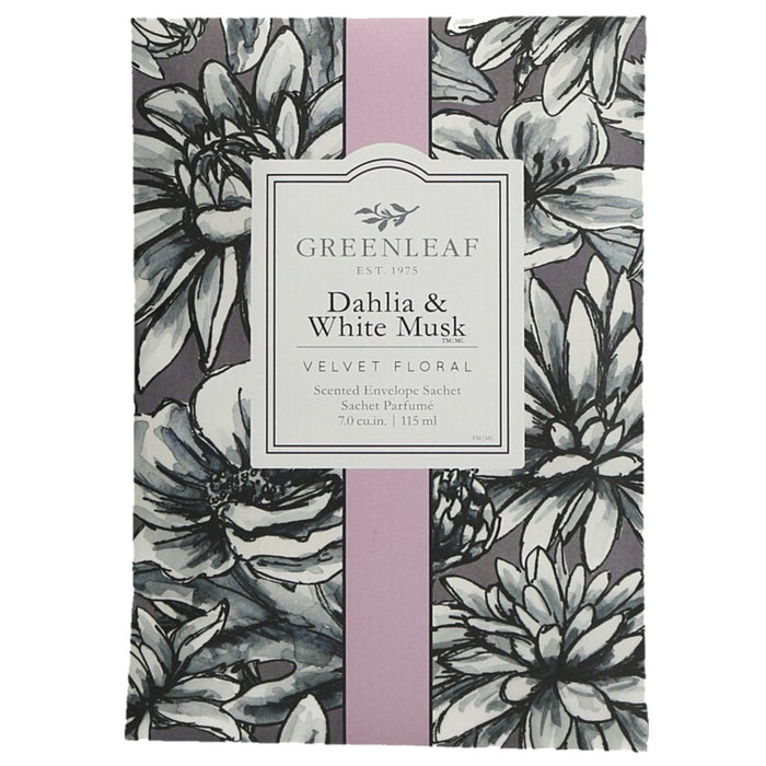 Fragrance Sachets Room Fragrance - Dahlia & White Musk, Fleur Fragrance avec des arômes de fruits légers