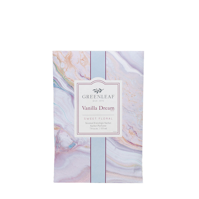 Parfum Sachets Room Pecragance - Vanille Dream, Vanille crémeuse avec fleur et notes fruitées