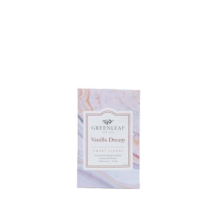 Parfum Sachets Room Pecragance - Vanille Dream, Vanille crémeuse avec fleur et notes fruitées