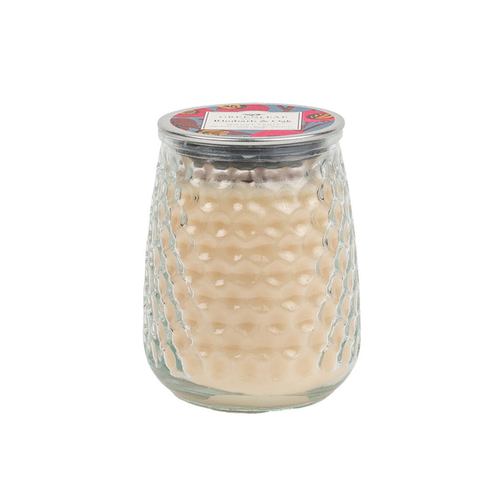 Scented candle Greenleaf - Rhubarb & Oak, up to 100 hours