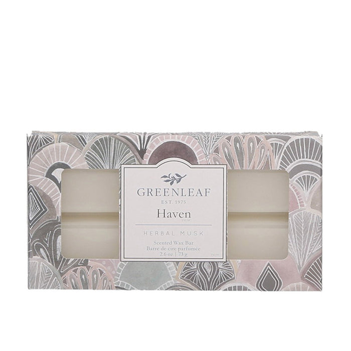 Barres de cire Greenleaf - Haven, 73g