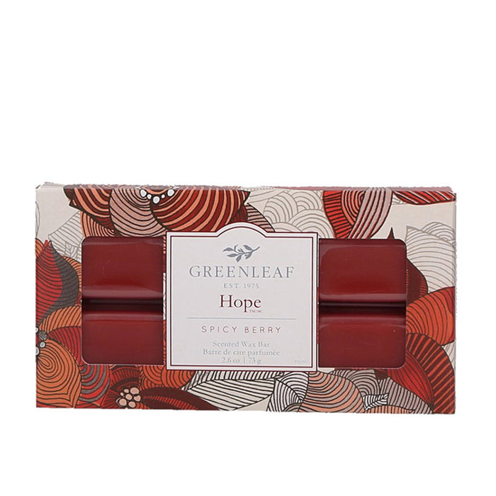 Barres de cire Greenleaf - Hope, 73G