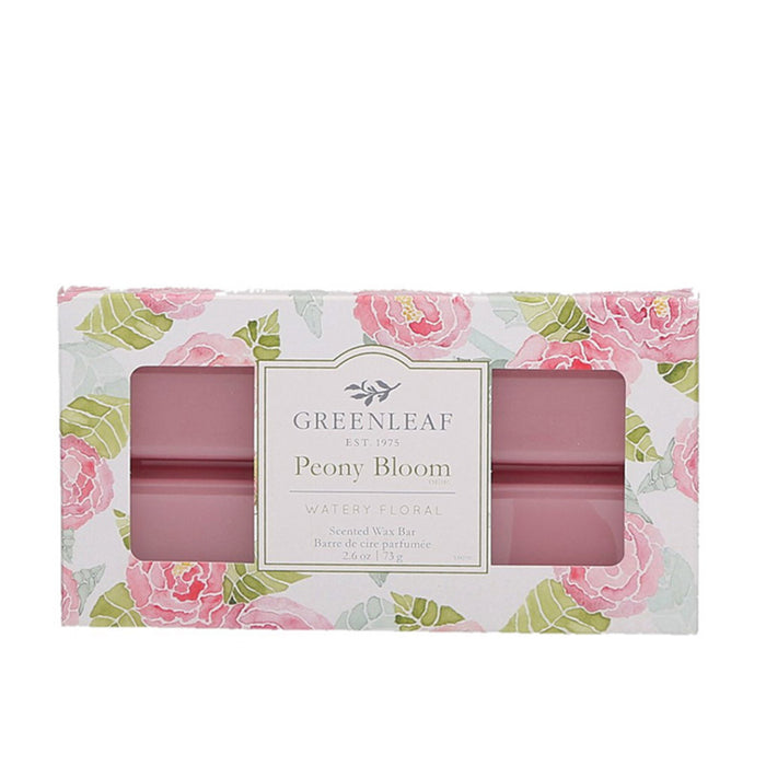 Barres de cire Greenleaf - Peony Bloom, 73g