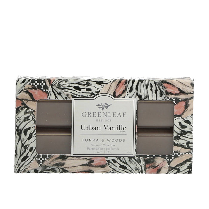 Barres de cire Greenleaf - Vanille urbaine, 73g