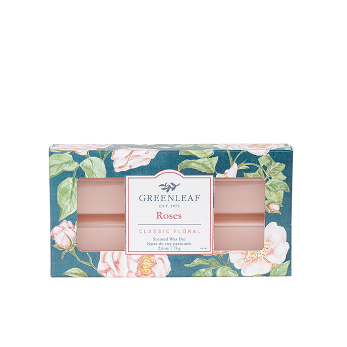 Barres de cire Greenleaf - Roses, 73g