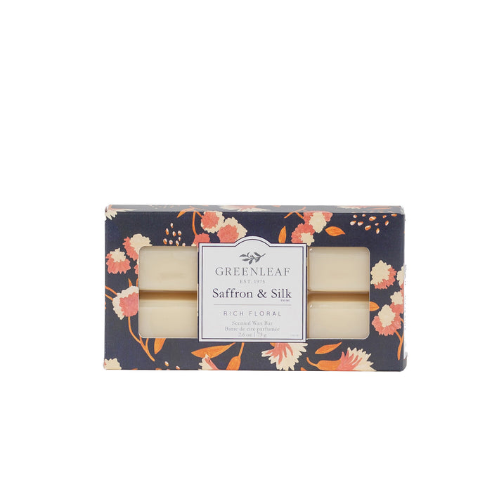 Wax Bars Greenleaf - Saffron & Silk, 73g