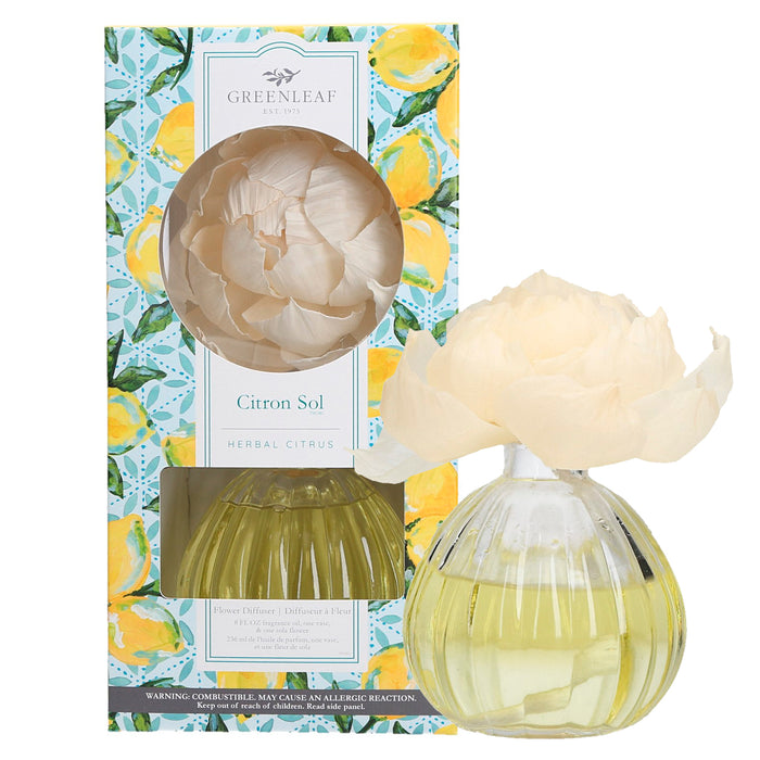 Reed-Diffuser Greenleaf - Citron Sol, 236ml