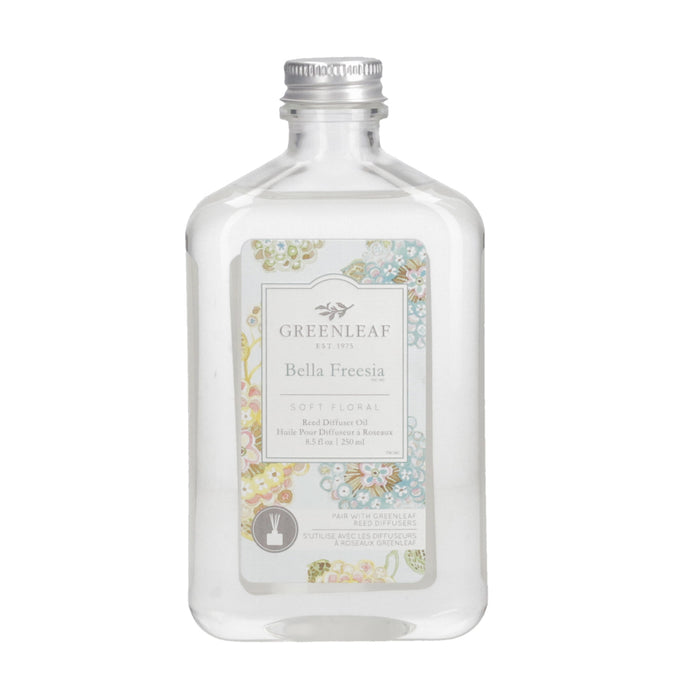 Roseau huile diffuse verte-talef - bella freesia, 250 ml