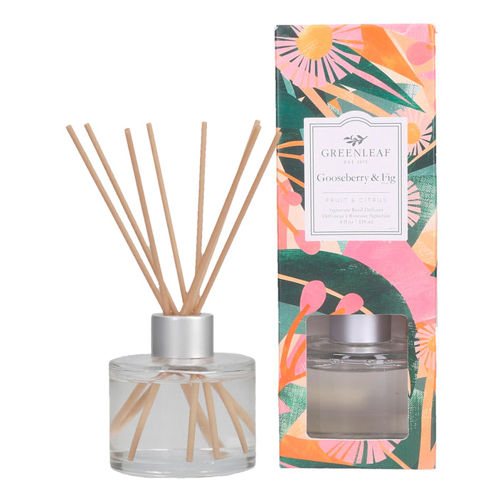 Signature Reed Diffusers Greenleaf - GOOSERNE & Fig, 118 ml