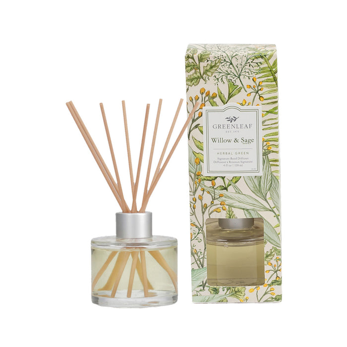 Diffuseur de roseaux Signature - Saule et Sauge, 118 ml