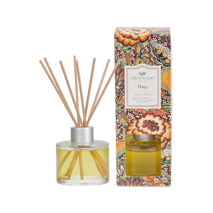 Diffuseur de roseaux Signature - Espoir, 118 ml