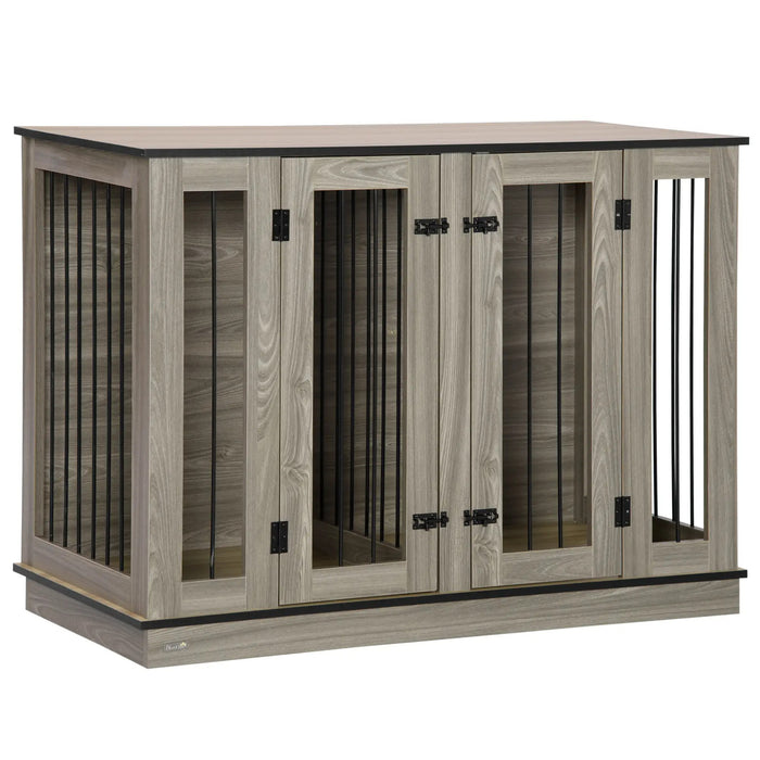 Dog Cage Box Dog Box Partition rimovibile, 120x60x88,5 cm