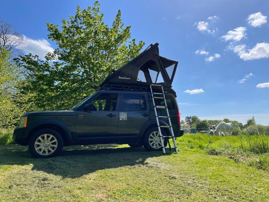 Tente de toit de voiture étanche - tente de toit en carapace dur | Bamdach alu passion max