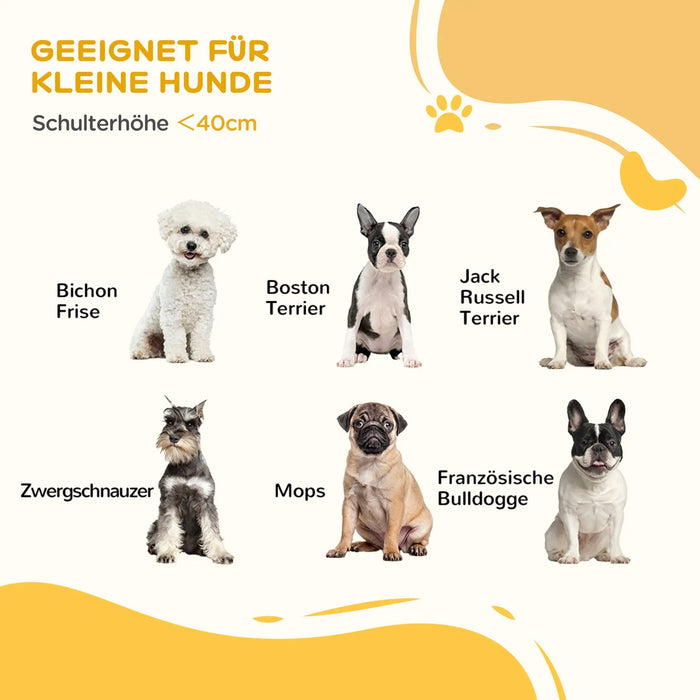 Hunde-Absperrgitter faltbar Weiss, 183x24,5x61cm