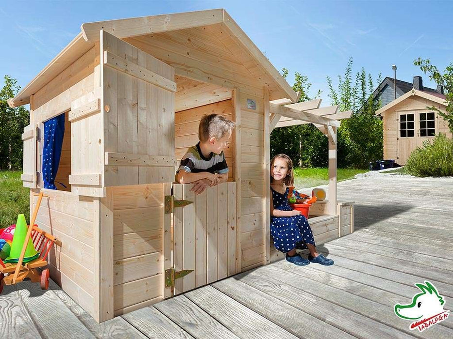 Spielhaus Children's Play House 'Dragon', y compris Sandpit, 286x153x154cm (bxtxh)