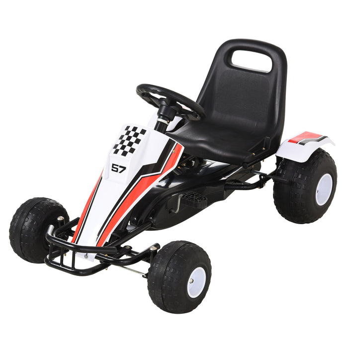 Gokart Trauto avec pédale et freins pendant 3-8 ans, 104x66x57cm