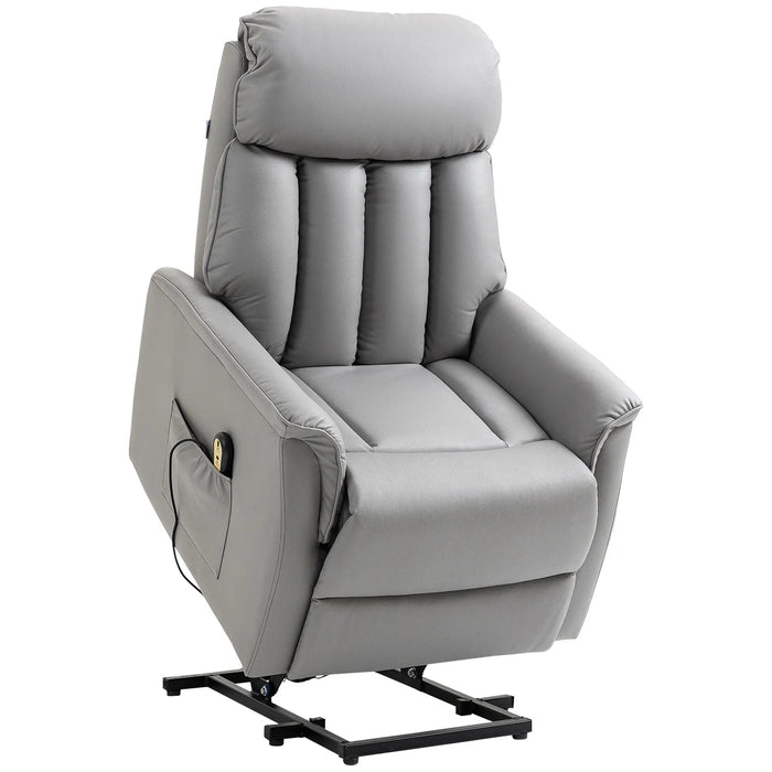 Refrest Failchair Relax fauteuil télévisé TV, y compris le service à distance de câble gris, 80x94x104cm