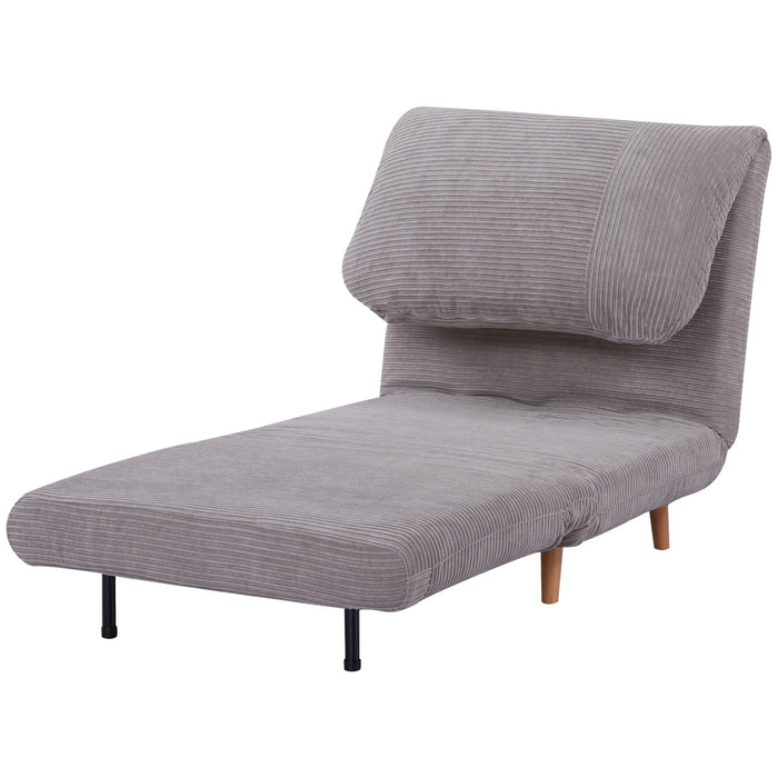 Détendez le fauteuil à Skiere Dignity Chaise de lecture de chaise de lecture comprenant un oreiller bleu, 63x73x81cm