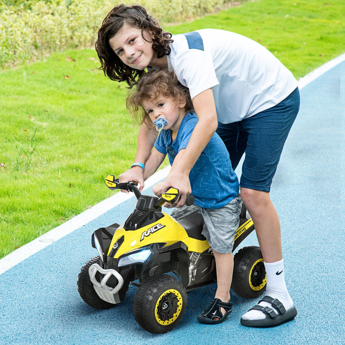 Musique légère de carre de quad pour enfants pour 18-36 mois, 67,5x38x44cm