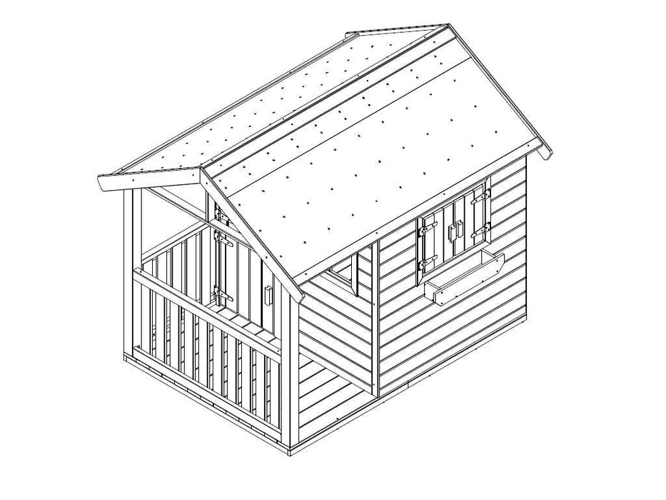 Spielhaus Kinderspielhaus 'LAUGH', 155x188x159cm (BxTxH)