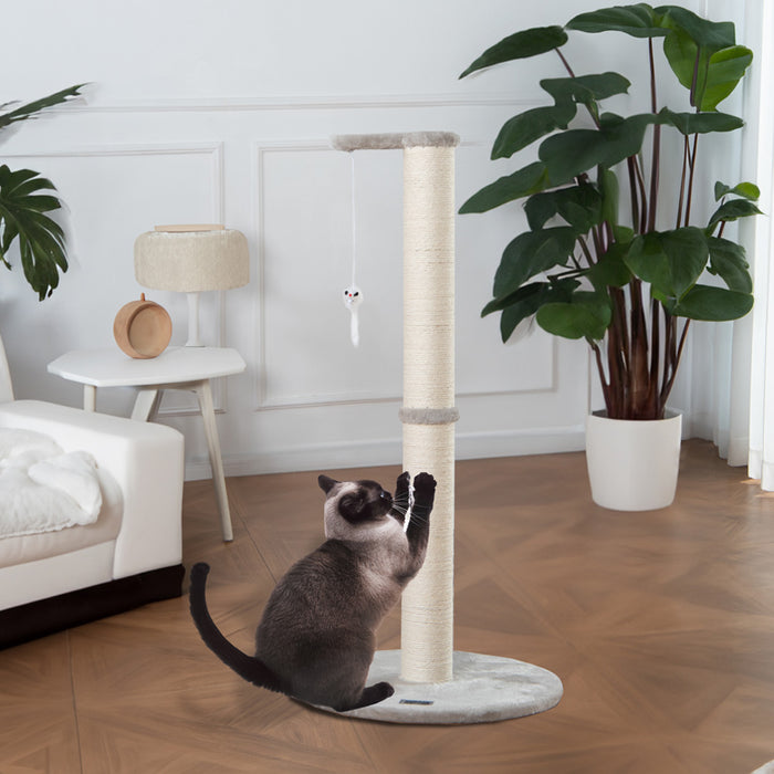 Scratching Post ScratchPosts Cat Scratch Tree Cat Toys 101x49x49cm - Gray