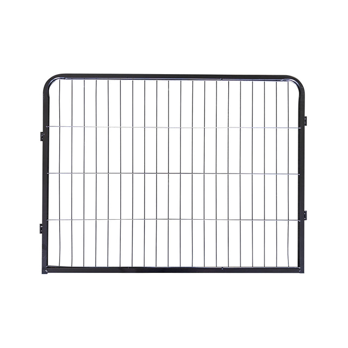 Puppy run free enclosure round or angular for puppies - 16 -part á 80x60cm