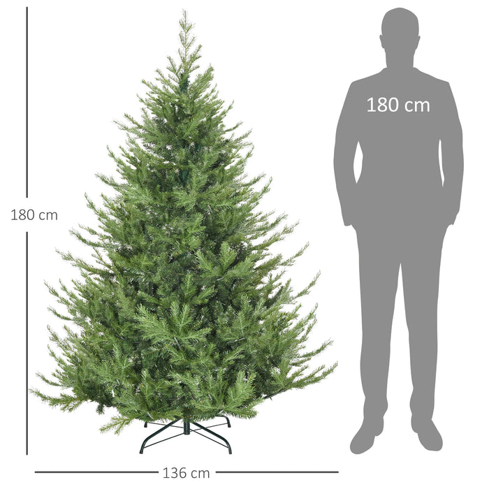 Christmas tree, realistic appearance - 180cm