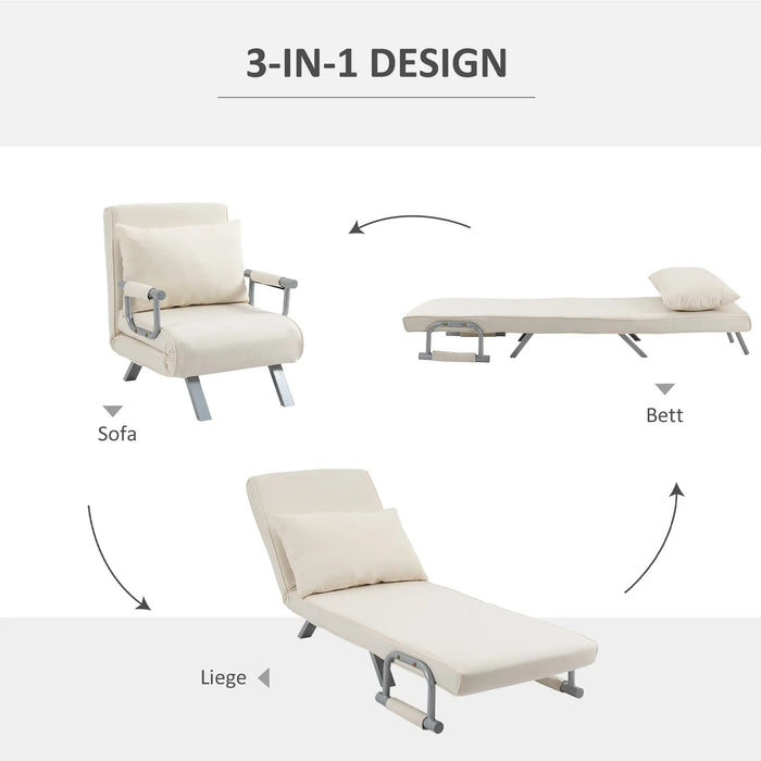 Détendez le fauteuil à Skiere Dignity Chaise de lecture de chaise de lecture comprenant un oreiller bleu, 63x73x81cm