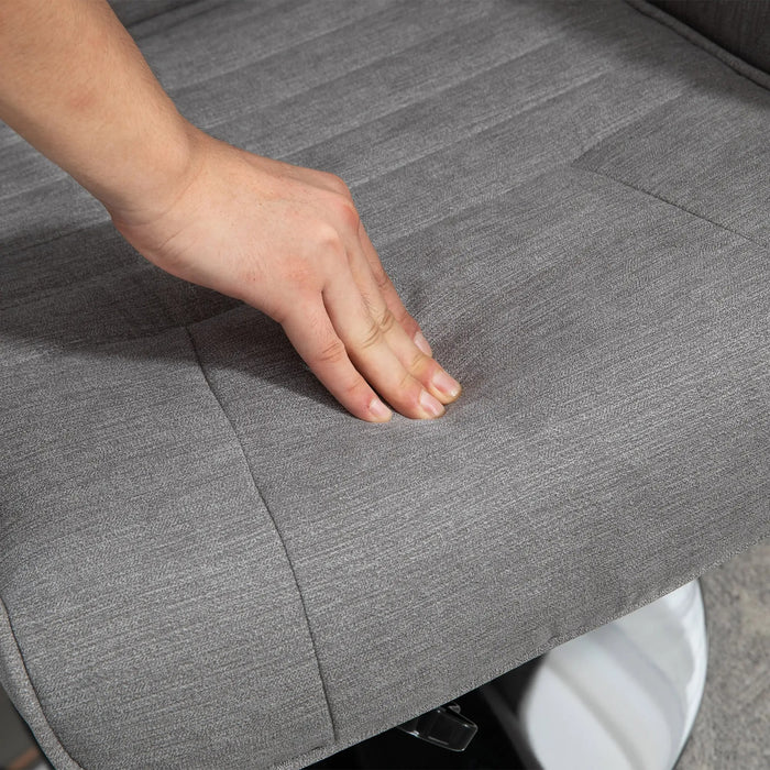 Détendez le fauteuil avec un dossier d'inclinaison des selles jusqu'à 150 kg gris, 69x71x104cm