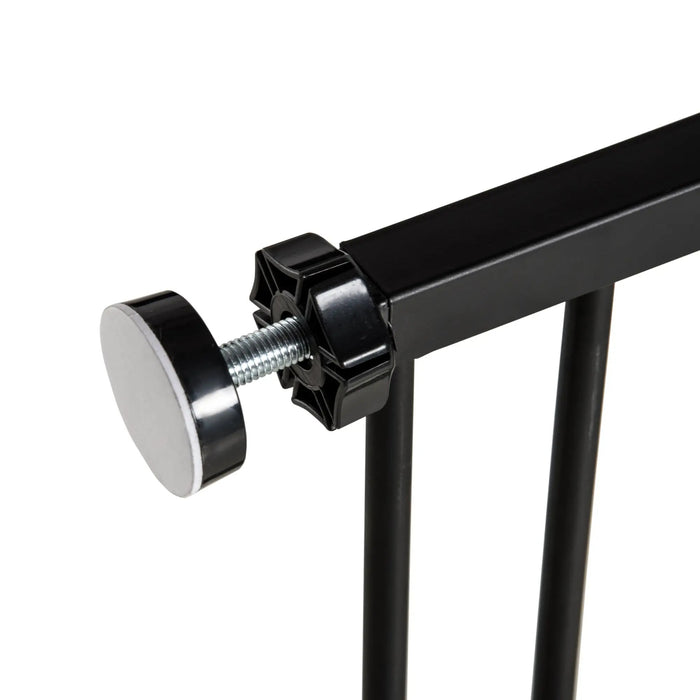 Dog barrier clamp mounting steel black, 76-107x76cm