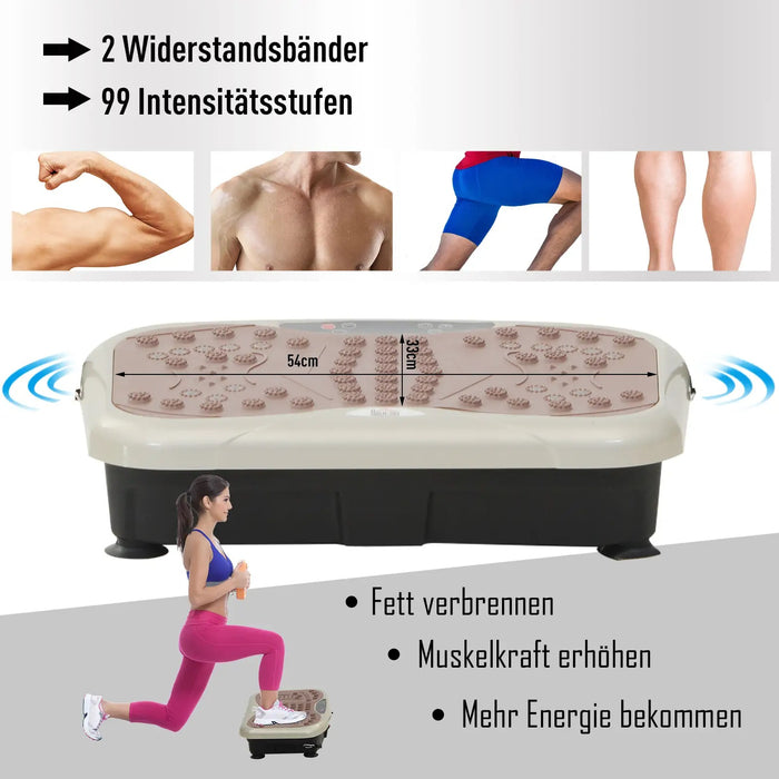 STACKET DE FITNESS DE VIBLATION STRACTEUR DE TRACHER