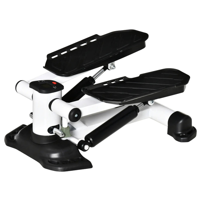 Mini Stepper Fitness Heimtrainer LCD-Bildschirm mit zwei grossen Pedalen, 48x34x21cm