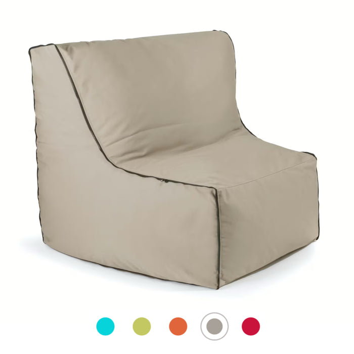 Poltrona a sacco con cerniera Plus