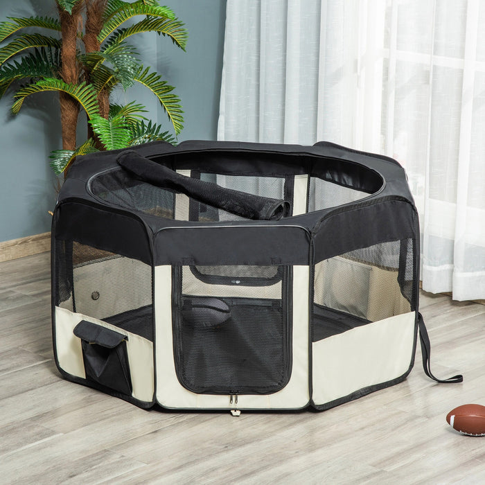 Boîte de transport pour chiens Cage de chiens Oxford, Ø120x58cm